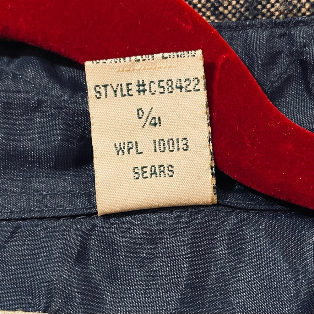 Vintage Sears Button Down Shirt Men’s 2XL Tall Plaid Flannel Western Streetwear - Picture 10 of 10